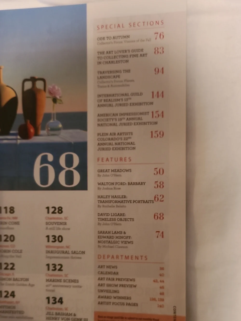 American Art Collector Magazine 3 Issues, Decoration Dec 2017 Oct Dec 2018